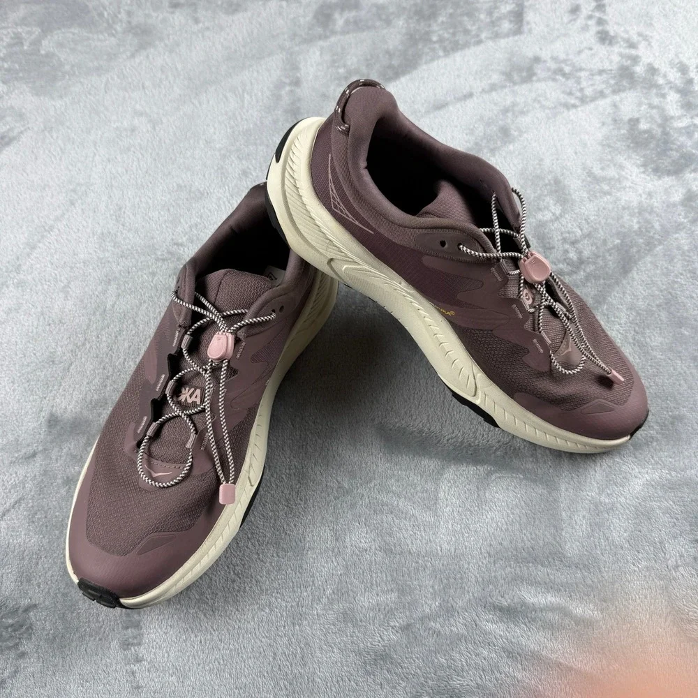 Hoka Transport Athletic Sneakers Women's Size 9B Purple Casual Workout Gorpcore - Picture 2 of 15